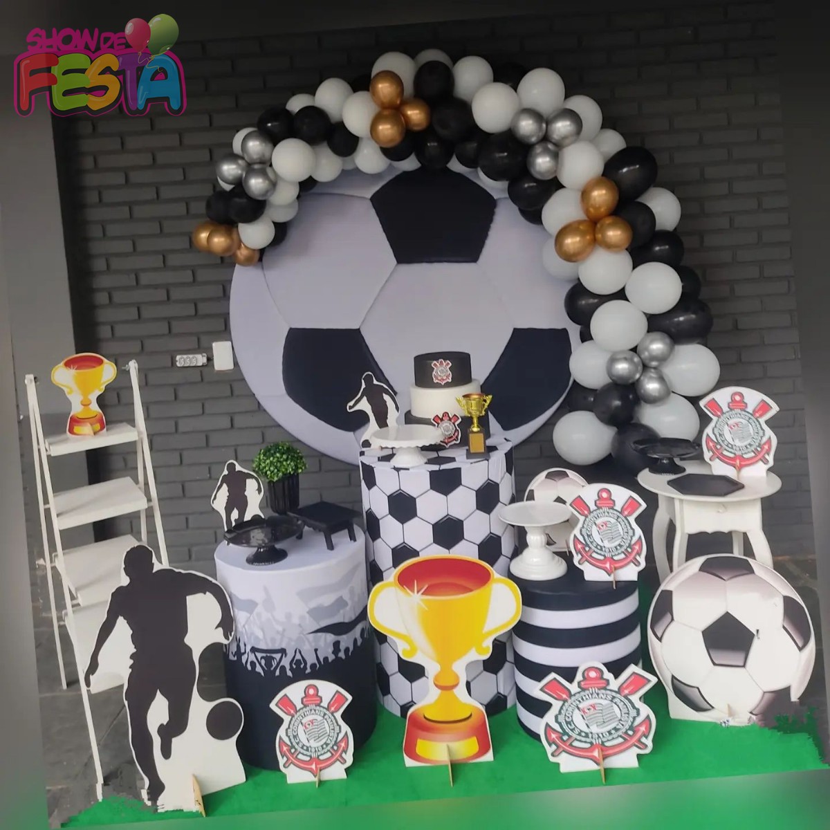 Decoração Festa Corinthians