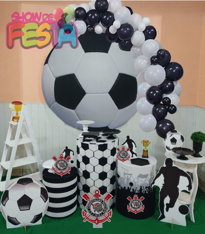 Decoração Festa Corinthians